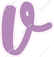 CU 23.5" Individuals - Flat Lavender v