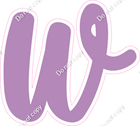 CU 23.5" Individuals - Flat Lavender w