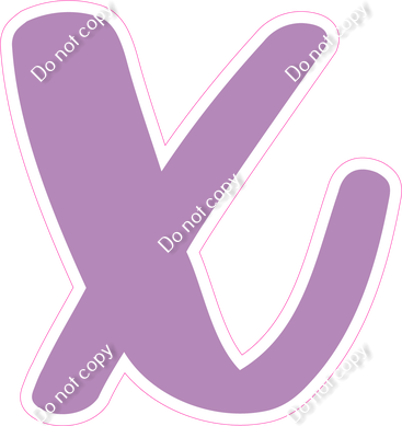 CU 23.5" Individuals - Flat Lavender x