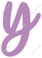 CU 23.5" Individuals - Flat Lavender y