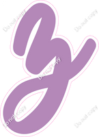 CU 23.5" Individuals - Flat Lavender z