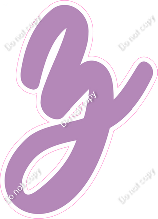 CU 23.5" Individuals - Flat Lavender z