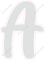 CU 23.5" Individuals - Flat Light Grey A