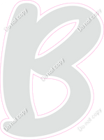 CU 23.5" Individuals - Flat Light Grey B