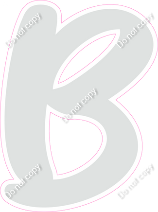 CU 23.5" Individuals - Flat Light Grey B