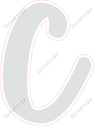 CU 23.5" Individuals - Flat Light Grey C