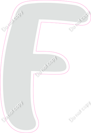 CU 23.5" Individuals - Flat Light Grey F