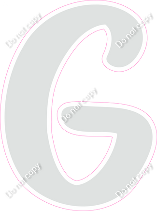 CU 23.5" Individuals - Flat Light Grey G