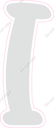 CU 23.5" Individuals - Flat Light Grey I