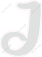 CU 23.5" Individuals - Flat Light Grey J