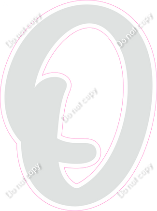 CU 23.5" Individuals - Flat Light Grey O