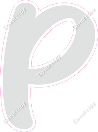 CU 23.5" Individuals - Flat Light Grey P