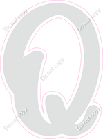 CU 23.5" Individuals - Flat Light Grey Q