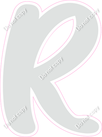 CU 23.5" Individuals - Flat Light Grey R