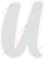 CU 23.5" Individuals - Flat Light Grey U