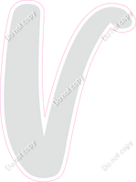 CU 23.5" Individuals - Flat Light Grey V