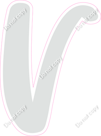 CU 23.5" Individuals - Flat Light Grey V