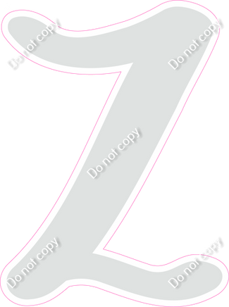 CU 23.5" Individuals - Flat Light Grey Z