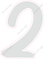 CU 23.5" Individuals - Flat Light Grey 2