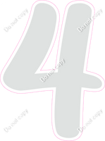 CU 23.5" Individuals - Flat Light Grey 4