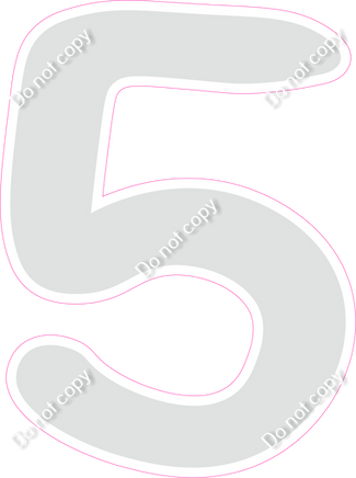 CU 23.5" Individuals - Flat Light Grey 5