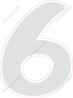 CU 23.5" Individuals - Flat Light Grey 6