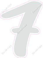 CU 23.5" Individuals - Flat Light Grey 7