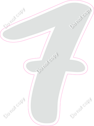 CU 23.5" Individuals - Flat Light Grey 7