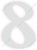 CU 23.5" Individuals - Flat Light Grey 8