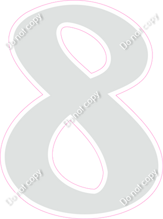 CU 23.5" Individuals - Flat Light Grey 8