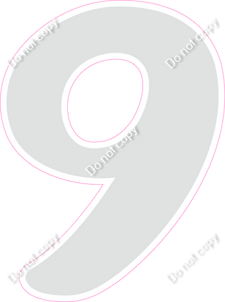 CU 23.5" Individuals - Flat Light Grey 9