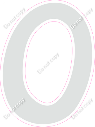 CU 23.5" Individuals - Flat Light Grey