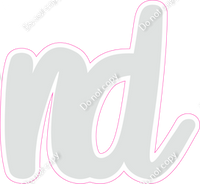 CU 23.5" Individuals - Flat Light Grey ND