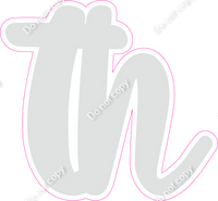 CU 23.5" Individuals - Flat Light Grey TH