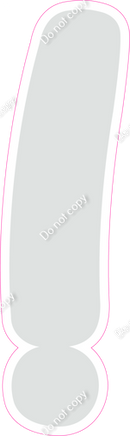 CU 23.5" Individuals - Flat Light Grey !