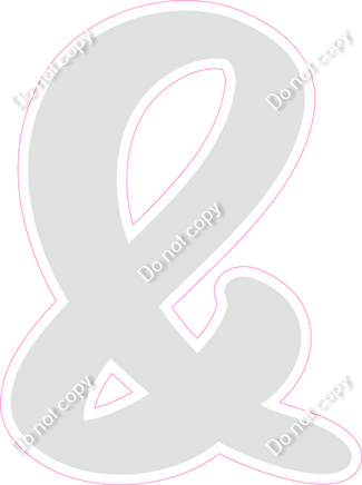 CU 23.5" Individuals - Flat Light Grey &