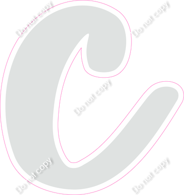 CU 23.5" Individuals - Flat Light Grey c