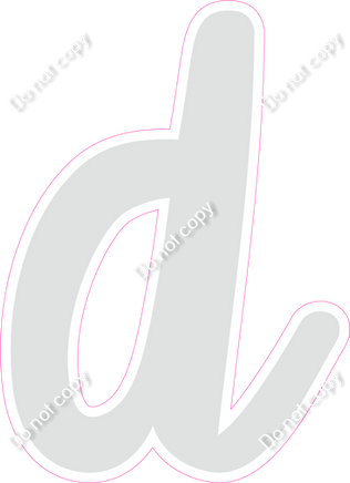 CU 23.5" Individuals - Flat Light Grey d