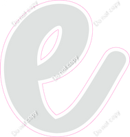 CU 23.5" Individuals - Flat Light Grey e