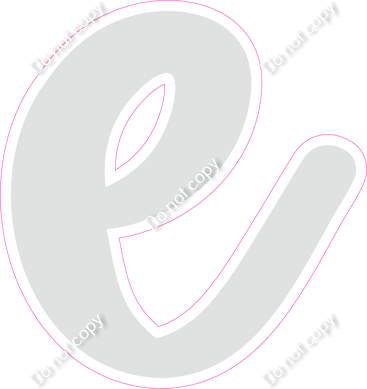 CU 23.5" Individuals - Flat Light Grey e