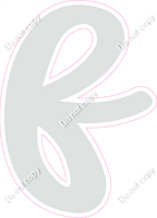 CU 23.5" Individuals - Flat Light Grey f