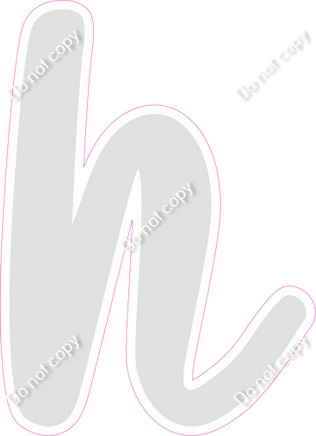 CU 23.5" Individuals - Flat Light Grey h