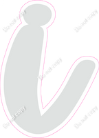 CU 23.5" Individuals - Flat Light Grey i