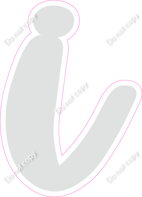 CU 23.5" Individuals - Flat Light Grey i