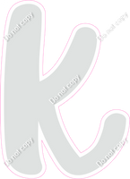 CU 23.5" Individuals - Flat Light Grey k