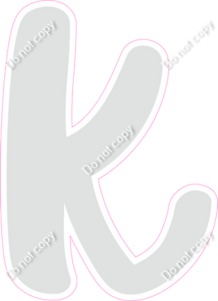 CU 23.5" Individuals - Flat Light Grey k