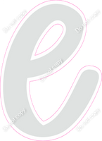 CU 23.5" Individuals - Flat Light Grey l