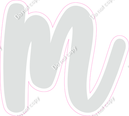 CU 23.5" Individuals - Flat Light Grey m