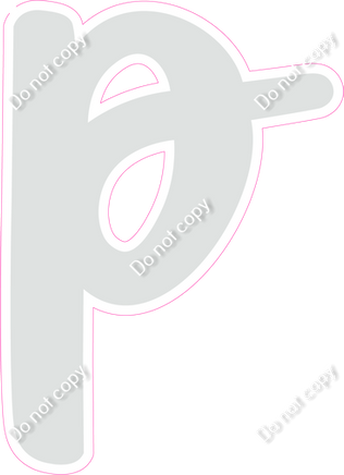 CU 23.5" Individuals - Flat Light Grey p