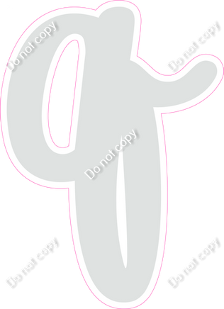 CU 23.5" Individuals - Flat Light Grey q